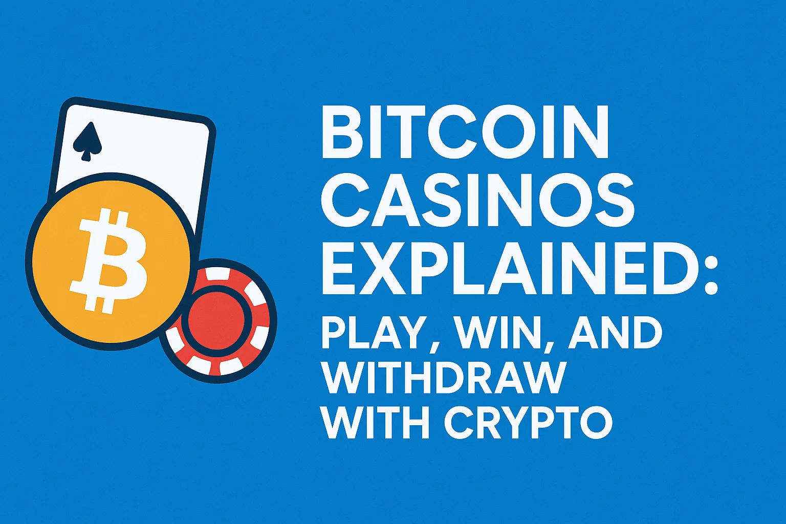 Bitcoin Casinos Explained: Play, Win, and Withdraw with Crypto