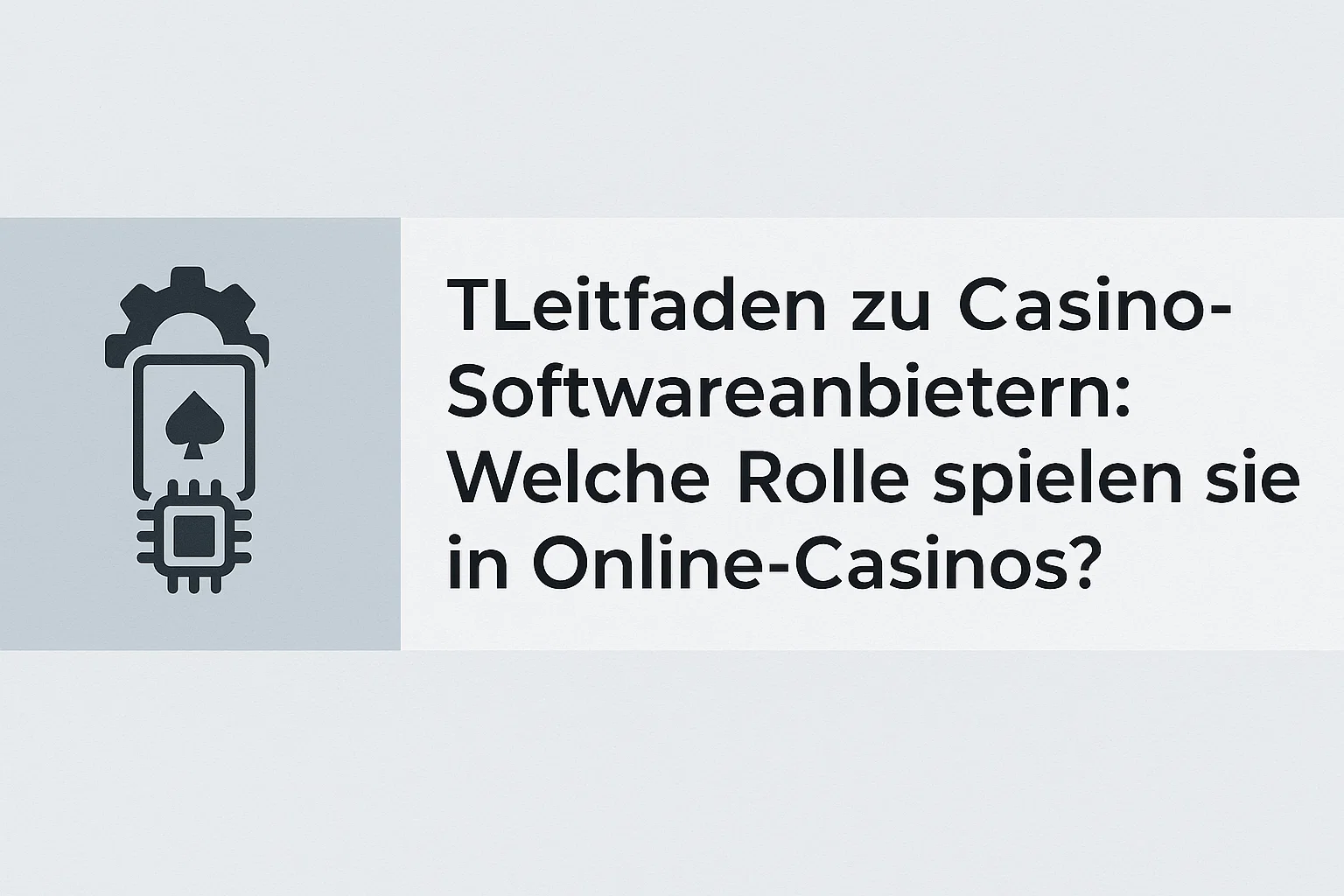 Leitfaden zu Casino-Softwareanbietern: Welche Rolle spielen sie in Online-Casinos?